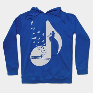 Musical note - Trombone Hoodie